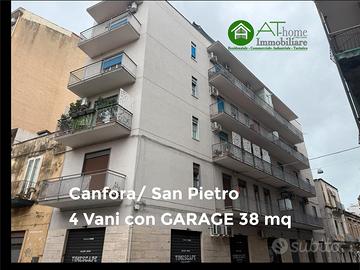 4 Vani con garage Via San Pietro CATANIA
