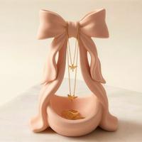 Portagioie Fiocco Rosa Stampa 3D in PLA