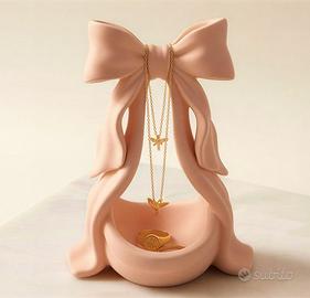 Portagioie Fiocco Rosa Stampa 3D in PLA