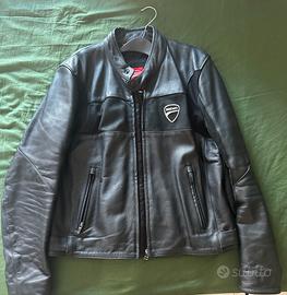 Giubbotto moto pelle Ducati