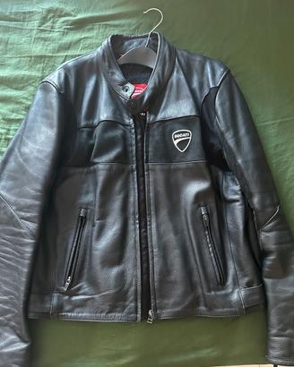 Giubbotto moto pelle Ducati
