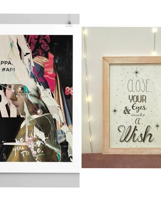 Poster 50x70 e quadro con cornice