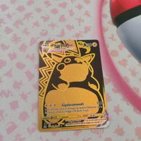 Pikachu Vmax black gold