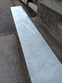 Soglia lastra marmo bianco