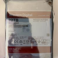 Hard disk 22TB WD RED PRO