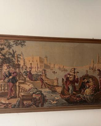Arazzo scena romantica veneziana
