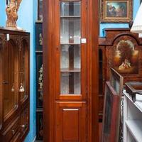 Vetrina Ad Angolo Classica In Legno – 24929