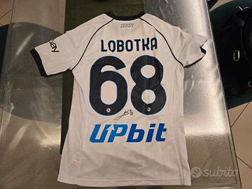 maglia autografata originale lobotka