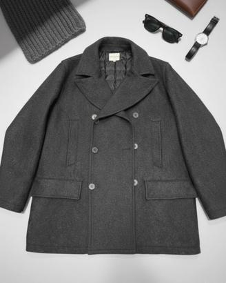 Cappotto peacoat Calvin Klein in lana