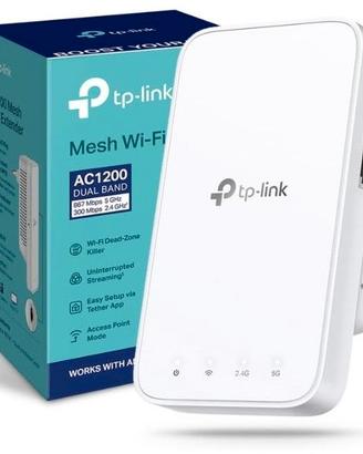 Ripetitore WiFi RE330, amplificatore WiFi AC1200