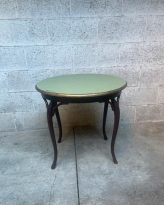 TAVOLINO SERVIZIO VINTAGE ART DECO LEGNO CURVATO