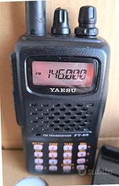 Yaesu FT-60 Standard FM Dual Band Handy Transceive
