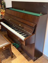 Pianoforte verticale Bachmann Noce satinato