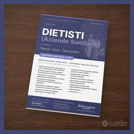 Manuale Concorso Dietisti Sanità Completa