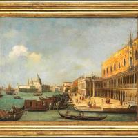 Seguace Canaletto, Veduta di Venezia – XIX Secolo