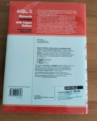 Dizionario Analogico della lingua Italiana ed.Zani