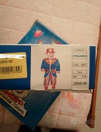 vestito carnevale pagliaccio