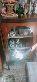 Antica vetrinetta music cabinet fine XIX secolo