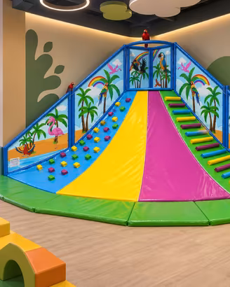 Gioco Playground Vulcano Arrampicata per Bambini