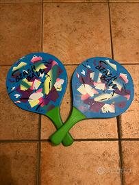 Racchette spiaggia vintage