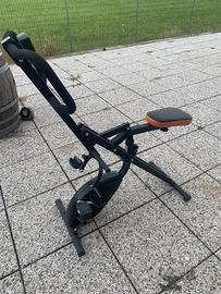 Total crunch con cyclette