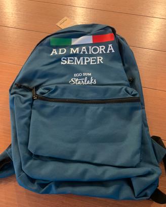 zainetto blu Bag Base con logo