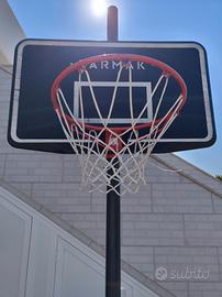 Canestro da basket regolabile 