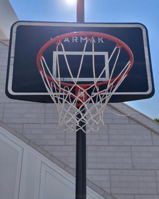 Canestro da basket regolabile 