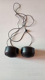 Piccoli altoparlanti SONY ACTIVE SPEAKER SYSTEM SR