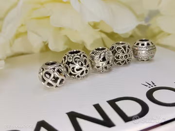 Charm Openwork Pandora Originali Argento S925 ALE
