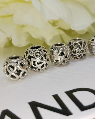 Charm Openwork Pandora Originali Argento S925 ALE