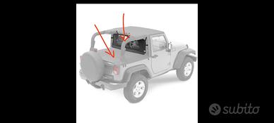 Telo softop Bestop jeep Wrangler JK 