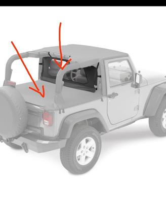 Telo softop Bestop jeep Wrangler JK 