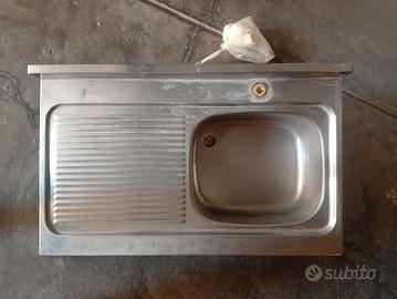 Lavandino in acciaio inox