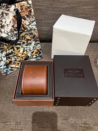 box scatola porta orologio breitling
