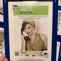 Portafoto con cornice blu