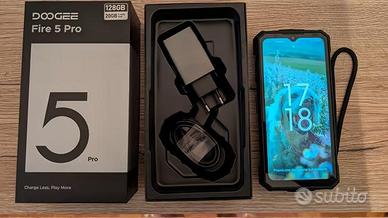 DOOGEE Fire 5 Pro Rugged Smartphone 6,6"