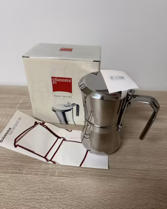 Macchina caffè Giannini Giannina moka acciaio