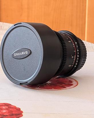 Grandangolare Samyang 14mm T/3.1 Canon EF