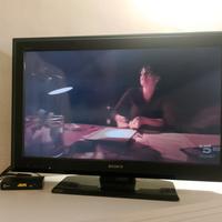 televisione sony  lcd no smart con decoder
