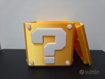 Salvadanaio Super Mario 3D Apribile