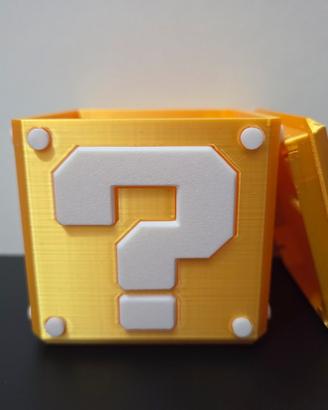 Salvadanaio Super Mario 3D Apribile