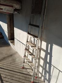 scala in alluminio 6 gradini 