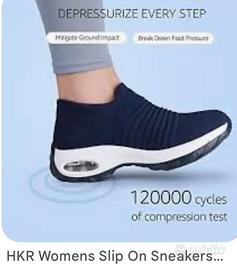 HKR sneachers scarpa da ginnastica blu
