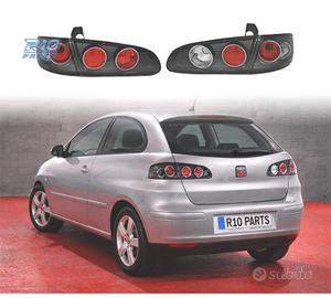 FANALI SEAT IBIZA 6L 02-08 FONDO NERO