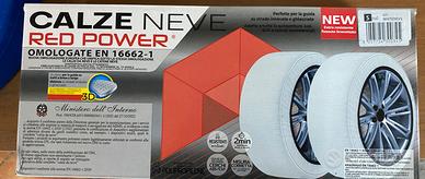 Calze neve catene red power