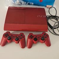 Playstation 3 Superslim Rossa Completa 