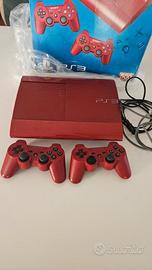 Playstation 3 Superslim Rossa Completa 