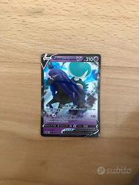 CALYREX Cavaliere oscuro V carta POKEMON ITA