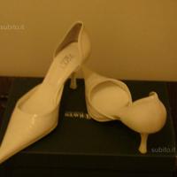 Scarpe sposa pelle n.37